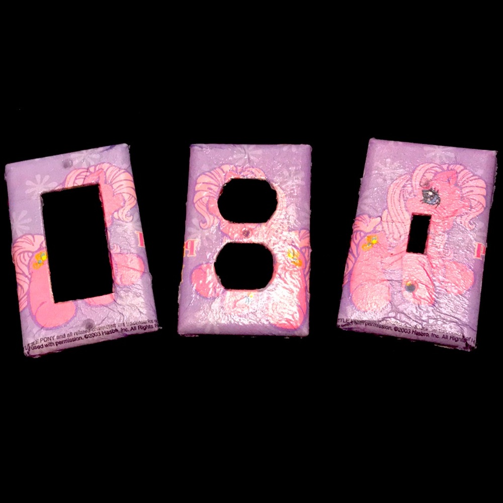 💖Light and plug cover plates